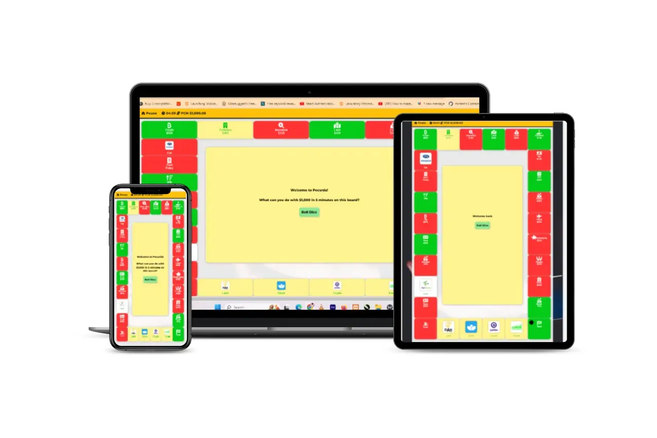 Pecunia Game Interface
